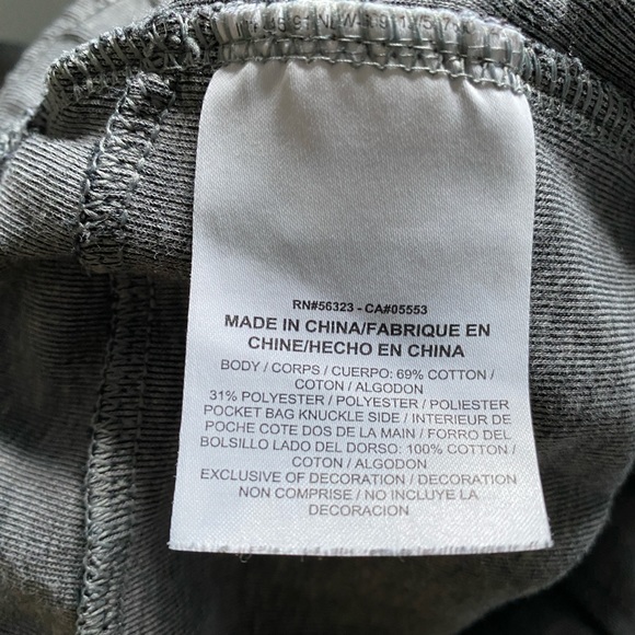 Men’s Large Gray Nike Sweat Shorts - Picture 4 of 6